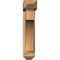 Ekena Millwork Westlake Arts and Crafts Smooth Bracket w/ Offset Brace, Western Red Cedar, 5 1/2"W x 22"D x 26"H BKT0604X22X26WTL03SWR - alternate 4